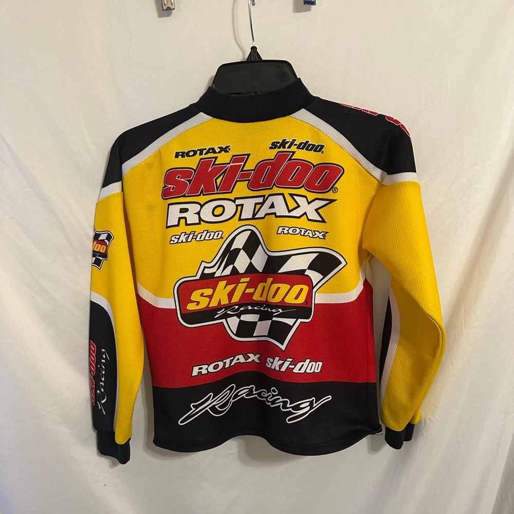 Vintage 90’s/Y2K Ski-Doo Sno Gear Youth Long Sleeve Top